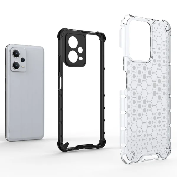 Shock Absorber shockproof case for Xiaomi Redmi Note 12 5G, transparent 2