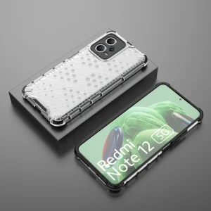 Shock Absorber shockproof case for Xiaomi Redmi Note 12 5G, transparent 5