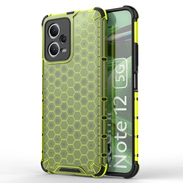 Shock Absorber shock-resistant case for Xiaomi Redmi Note 12 5G, green 1