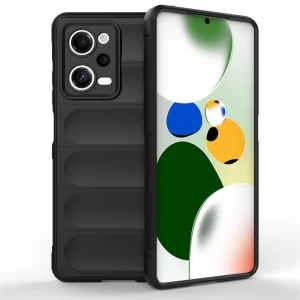 Силиконов калъф Wear-resistant за Xiaomi Redmi Note 12 Pro 5G, черен