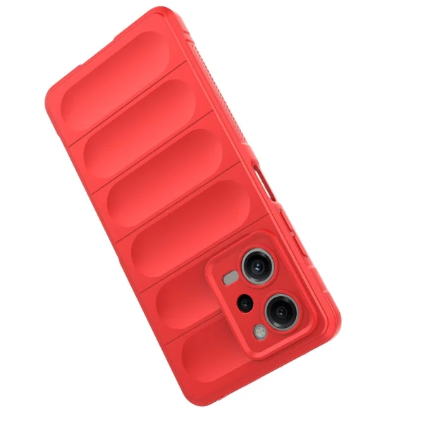 Silicone case Wear-resistant for Xiaomi Redmi Note 12 Pro 5G, red 2