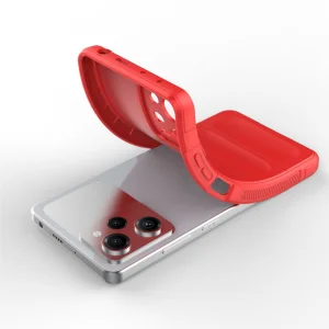 Silicone case Wear-resistant for Xiaomi Redmi Note 12 Pro 5G, red 4