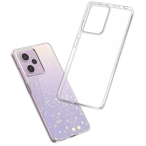 Силиконов калъф за Xiaomi Redmi Note 12 Pro 5G, прозрачен 4