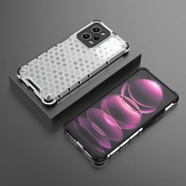 Shock Absorber Shockproof Case for Xiaomi Redmi Note 12 Pro 5G, gray 5