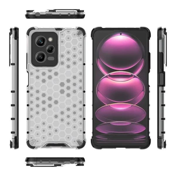 Shock Absorber Shockproof Case for Xiaomi Redmi Note 12 Pro 5G, gray 3