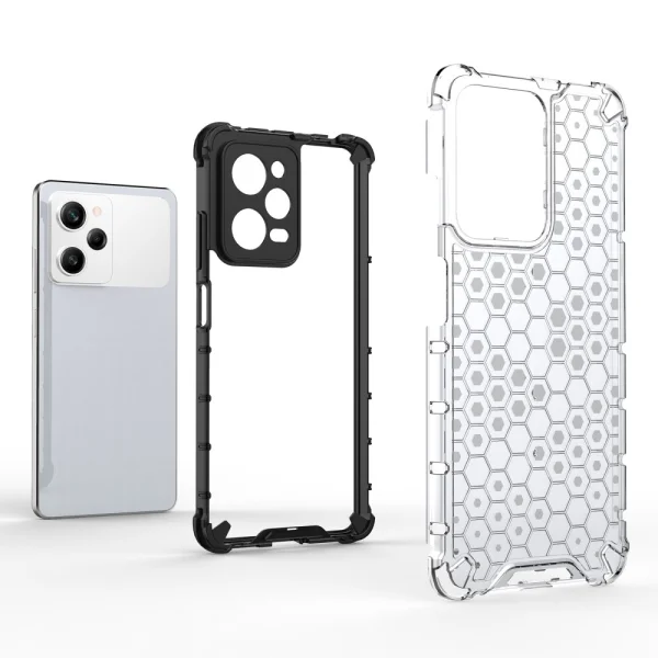 Shock Absorber Shockproof Case for Xiaomi Redmi Note 12 Pro 5G, gray 2