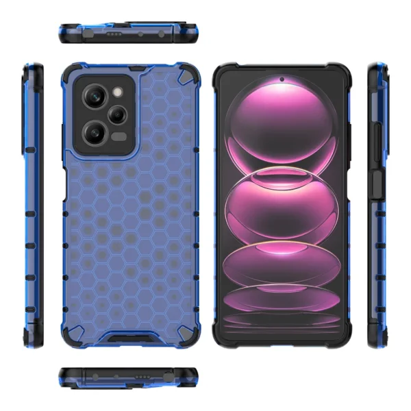 Shockproof case Shock Absorber for Xiaomi Redmi Note 12 Pro 5G, blue 2