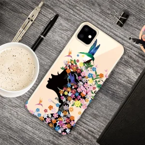Силиконов калъф за IPhone 11, момиче 4