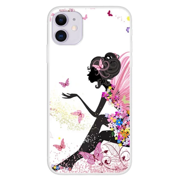 Силиконов калъф за IPhone 12 / 12 Pro, фея 1