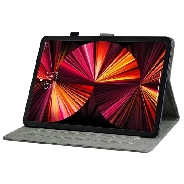 Калъф Тефтер Leather Anti-Drop за iPad Pro 12.9 (2020) / (2021) / (2022), черен 3