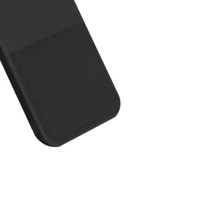 Silicone Card Slot case for IPhone 12 Pro, black 3