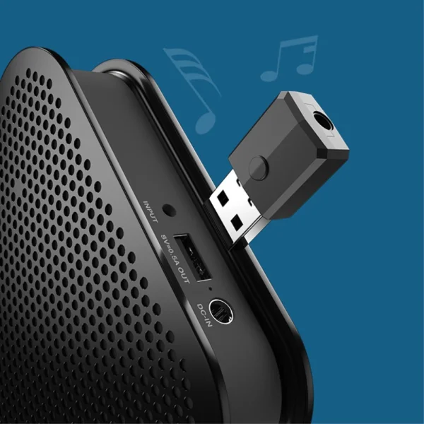 Адаптор 4 in 1 Wireless Bluetooth Receiver Transmitter, черен 4