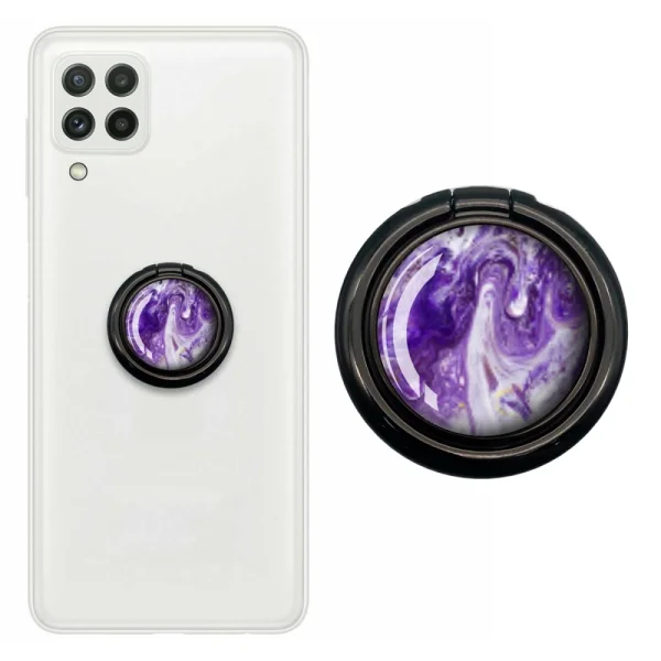 Пръстен-стойка Ring Marble, лилав 2