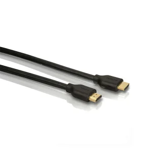 Кабел PHILIPS SWV5401H, HDMI към HDMI,  HIGH SPEED, Ethernet, 1.8m, Черен