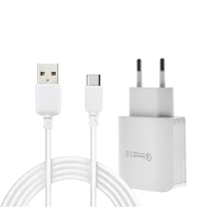 Зарядно устройство 220V, 3.0A, с кабел Type C