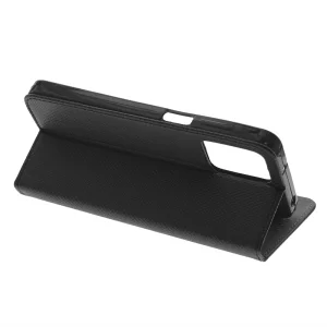 Smart Book Wallet Case for Motorola G53, Black 4