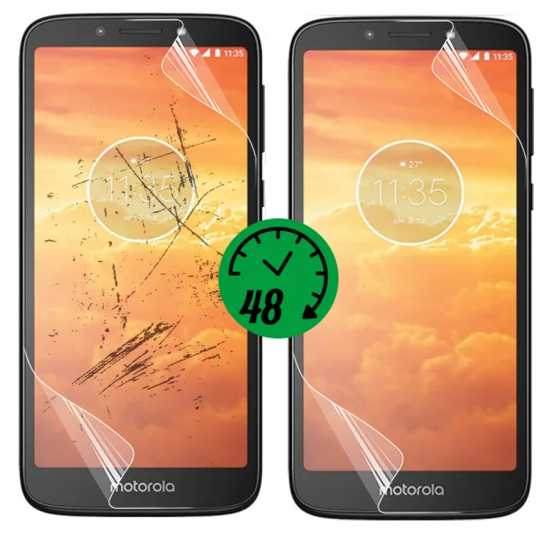 Хидрогел протектор Auto Repair за Motorola E5 Play, front full 1