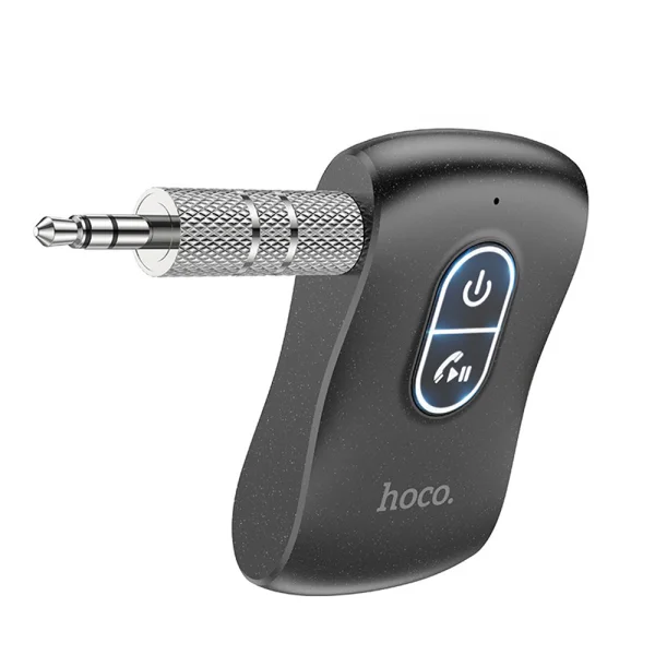 FM Transmitter HOCO E73 Pro AUX Journey, Black 1