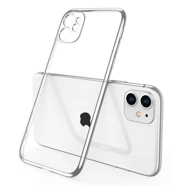Silicone Case for iPhone 11, 0.5mm, transparent 1