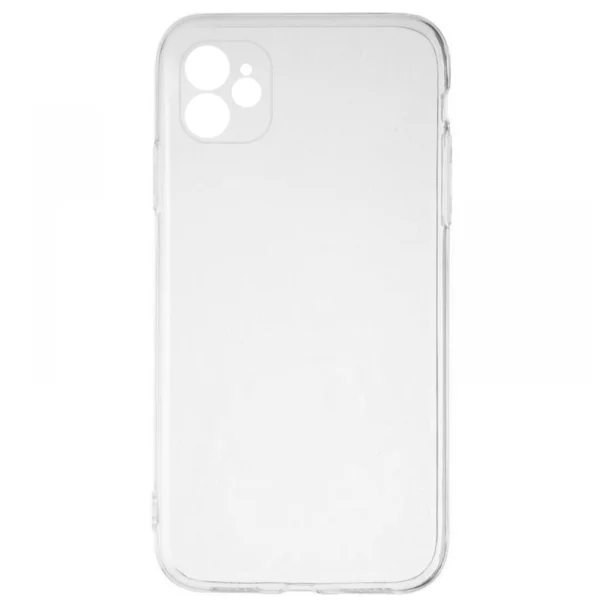 Silicone Case for iPhone 11, 0.5mm, transparent 2