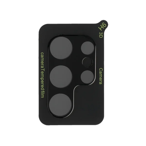 Tempered Glass Camera Protector for Samsung Galaxy S23 Ultra, Black 3