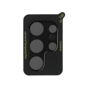 Tempered Glass Camera Protector for Samsung Galaxy S23 Ultra, Black 3