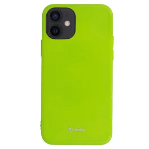 Силиконов калъф Jelly Case за iPhone 12 Mini, Лайм