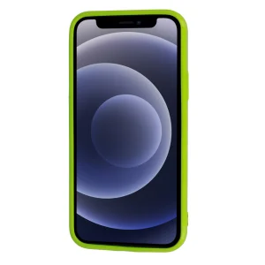 Силиконов калъф Jelly Case за iPhone 12 Mini, Лайм 3