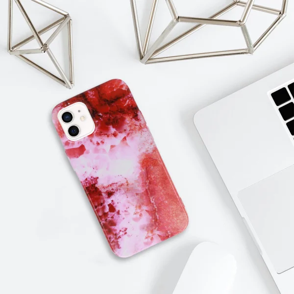 Силиконов калъф Marble за iPhone 12 Mini, Design 5 4