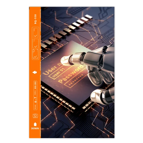Phone Skin Protector Cutting (Back), AI 3D 3