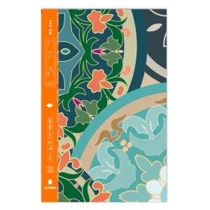 Cut-to-fit Foil Phone Protector (Back), Color Art 3D 3