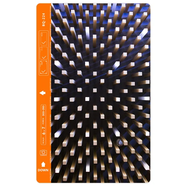 Cut Foil Phone Protector (Back), 3D Texture 3