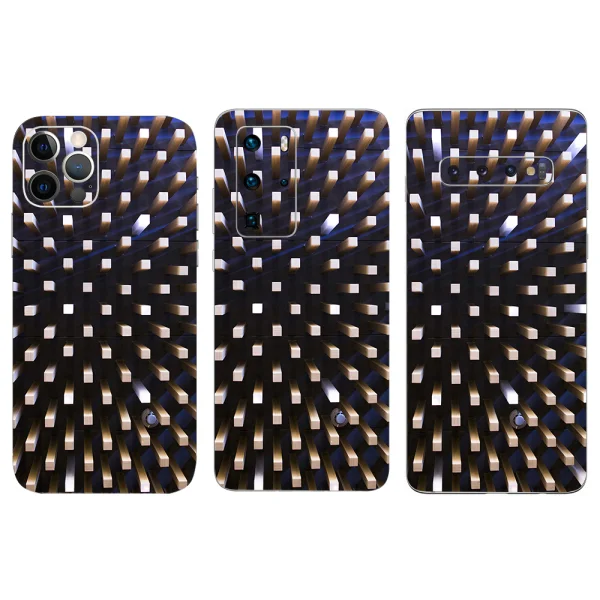 Cut Foil Phone Protector (Back), 3D Texture 1