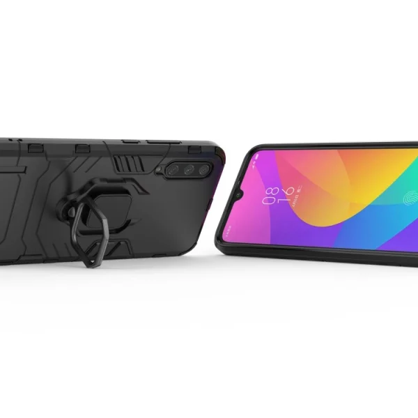 Shockproof Case with Stand for Xiaomi Mi A3, Black 2