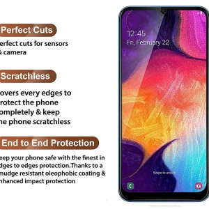 Стъклен Протектор Full Glue 5D за Samsung Galaxy A10, Черен 4