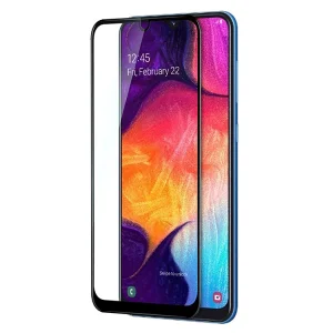 Стъклен Протектор Full Glue 5D за Samsung Galaxy A10, Черен 3