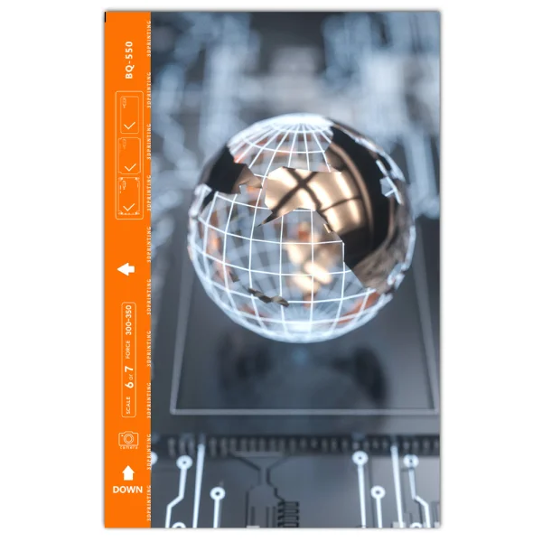 Cut-to-Fit Phone Film Protector (Back), Digital World 3D 3