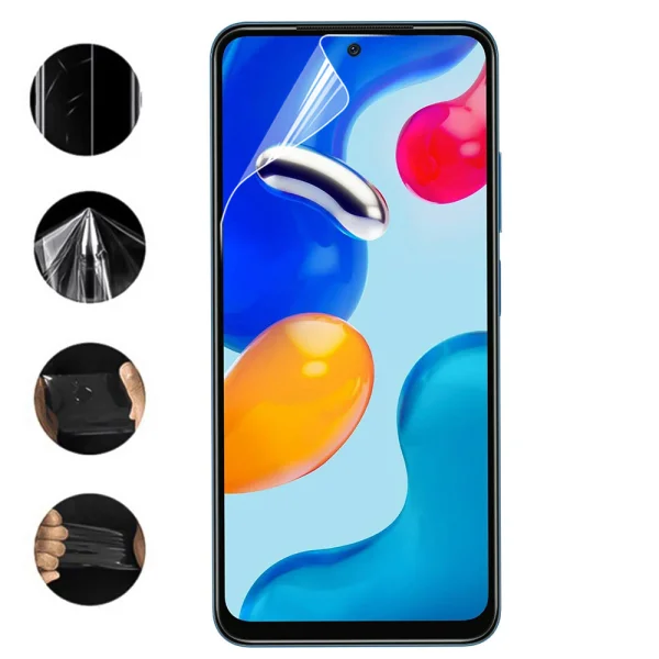 Auto Repair Hydrogel Protector for Xiaomi Redmi Note 11 4G China, front shell 2