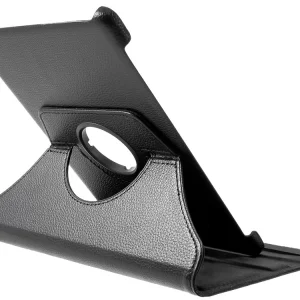 Litchi Skin Wallet Case for Huawei MediaPad T5 10, Black 3
