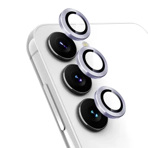 3D Стъклен Протектор за камерата на Samsung Galaxy A14 / A24 / A34, Лилав
