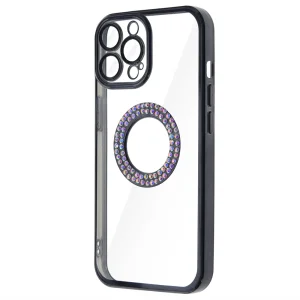 Силиконов калъф DM1 за iPhone 12 Pro, с протекция на камерата, Черен 3