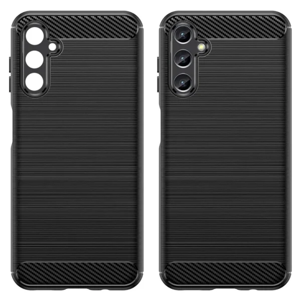 Silicon Case Carbon for Samsung Galaxy A54 5G, Black 2