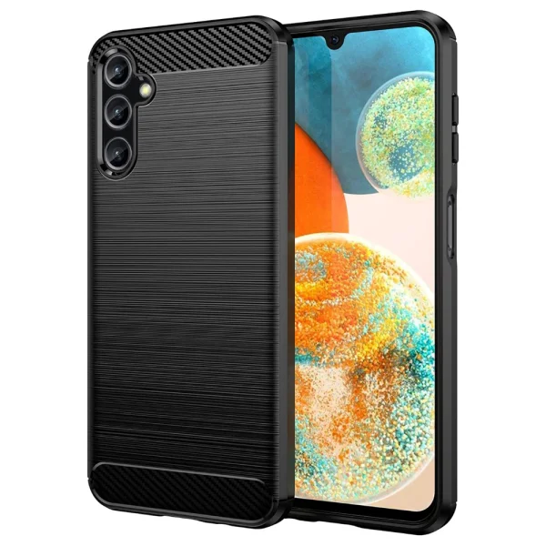 Silicon Case Carbon for Samsung Galaxy A54 5G, Black 1
