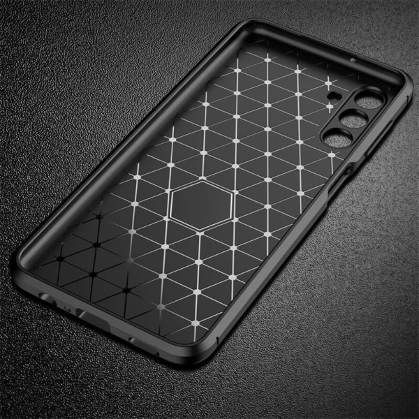 Silicon Case Carbon for Samsung Galaxy A54 5G, Black 4