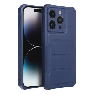 Удароустойчив калъф Heavy Duty за iPhone 13 Pro Max, Тъмно син