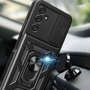 Удароустойчив калъф Slide Camera за Samsung Galaxy A34 5G, Черен 3