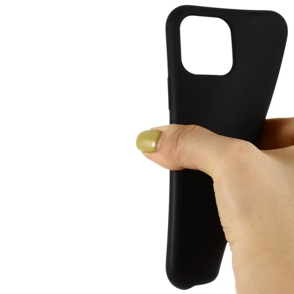 Силиконов калъф LUX за iPhone 11, Черен 5