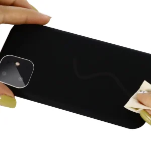 Силиконов калъф LUX за iPhone 11, Черен 3