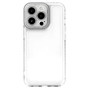 Силиконов калъф Crystal Diamond за iPhone 13 Pro, 2mm, Прозрачен