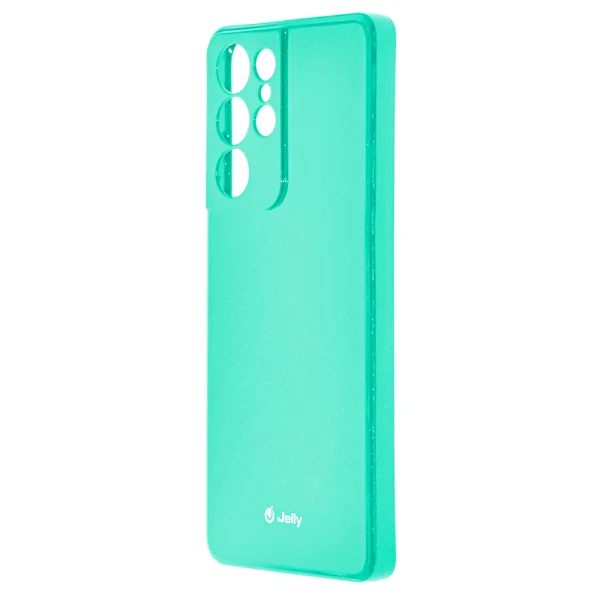 Силиконов калъф Jelly Case за Samsung Galaxy S21 Ultra, Мента 1